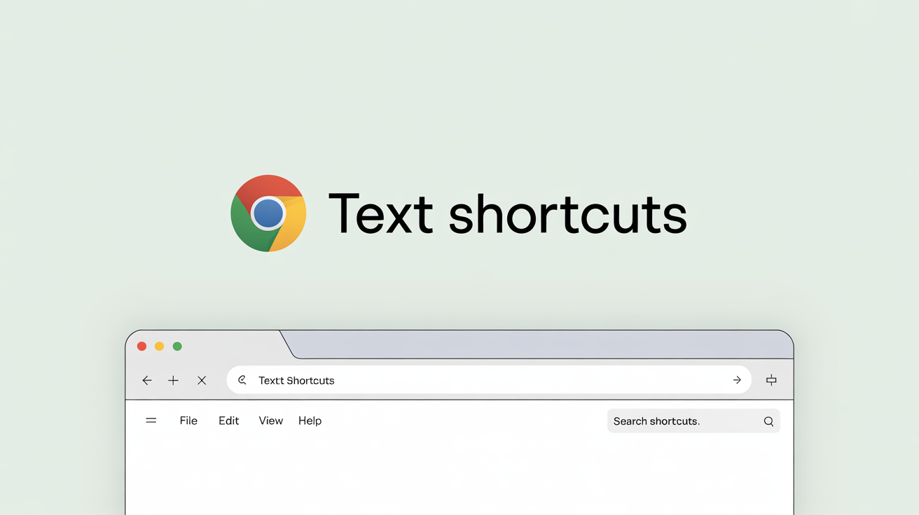 How to Create Text Shortcuts in Chrome